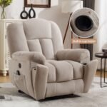 Power Lift Recliner Chair Recliners For Elderly With Heat And Massage Recliner Chair For Living Room With Infinite Position And Side Pocket,USB Charge Port - Image 8
