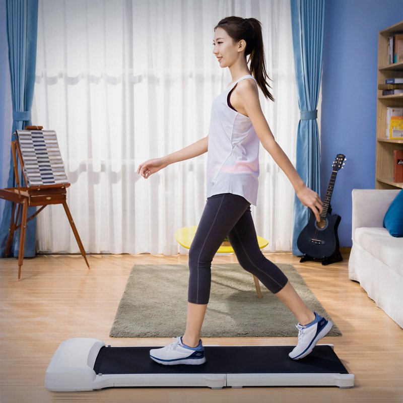 0b5ddf4c-deb3-4f2c-90cb-bedcffc38e3f.jpg Small Walking C1 Folding Household Non-flat Indoor Treadmill - Image 1