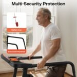 Folding Treadmill Electric Running Machine - Image 6