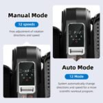 Specialized For The Elderly, This Sit-down Elliptical Leg Exerciser Features A Large Anti-slip Pedal, An LCD Display, And A Remote Control - Image 8