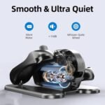 Specialized For The Elderly, This Sit-down Elliptical Leg Exerciser Features A Large Anti-slip Pedal, An LCD Display, And A Remote Control - Image 9