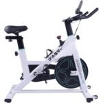 Stationary Bikes For Home Spin Indoor Exercise Bike With LCD Monitor And Comfortable Seat Cushion For Home Gym Cardio Fitness Training - Image 5