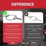 Only Supports Self Pickup  Olympic 2-inch Hex Weightlifting Sleeve With Long Sleeve And Swivel Sleeve, 500 Lb. Load Capacity, Open-Close Design - Image 4