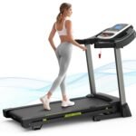Silent Motor Dual Shock Absorption 330 Lbs Loading Portable Folding Treadmill With Intuitive LCD Panel - Image 7