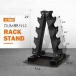 Dumbbell Weight Rack, A-Frame, 4-Tier, 5-Tier, Multiple Styles--Only Supports Self Pickup - Image 2