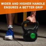 Only Supports Self Pickup  Wide Grip 3-Piece Or 4-Piece Kettlebell Fitness Weight Sets Of 5 Lbs, 10 Lbs, 15 Lbs, And 20 Lbs, 3-Piece Sets - Image 7
