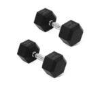 A Set Of Hexagonal Rubber-coated Dumbbells - Non-slip Grips That Are Durable And Space-saving For Home Gym Strength Training--Only Supports Self Pickup - Image 7