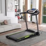 Silent Motor Dual Shock Absorption 330 Lbs Loading Portable Folding Treadmill With Intuitive LCD Panel - Image 8