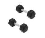 A Set Of Hexagonal Rubber-coated Dumbbells - Non-slip Grips That Are Durable And Space-saving For Home Gym Strength Training--Only Supports Self Pickup - Image 5