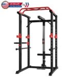Multi-functional Power Cage Home Adjustable Pullup Squat Rack Capacity Comprehensive Fitness Barbell Rack - Image 5