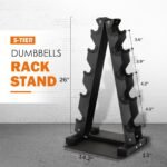 Dumbbell Weight Rack, A-Frame, 4-Tier, 5-Tier, Multiple Styles--Only Supports Self Pickup - Image 7