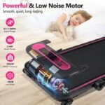 Home Office Folding Desk Treadmill 2.5 Horsepower With Adjustable Slope And Two Speed Modes, Load-bearing Capacity Of 300 Pounds - Image 6