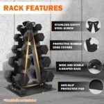 Dumbbell Weight Rack, A-Frame, 4-Tier, 5-Tier, Multiple Styles--Only Supports Self Pickup - Image 8