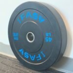 Olympic Bumper Weight Plates, Rubber Plate With 2-Inch Steel Insert Rubberized Weightlifting Barbell Plates 45LB, Pairs Or Sets - Image 5