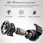 Home Use Easy Folding Treadmill,1.5HP Electric Running,Jogging Walking Machine - Image 6