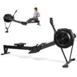 Only Supports Self Pickup-Professional Indoor Rowing Machine, Wind Resistance Rowing Machine With LCD Display, Adjustable Air Resistance, Comfortable Seat Cushions - Image 3