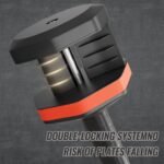 Adjustable Dumbbell Set, 10 In 1 Free Dumbbell For Men And Women, Black Dumbbell For Home Gym, Full Body Workout Fitness, Fast Adjust By Turning Handle 10 Gears55 LB - Image 9