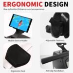 Rowing Machine 264 LBS Weight Capacity Foldable Rower For Home Use With Comfortable Seat Cushion - Image 6