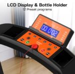 Folding Treadmill Electric Running Machine - Image 3